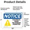 Signmission Electrical Room No Storage Permitted, 10 in W x Rectangle, Vinyl Decal OS-2PACK-NS-D-710-L-15566 - alternate 2